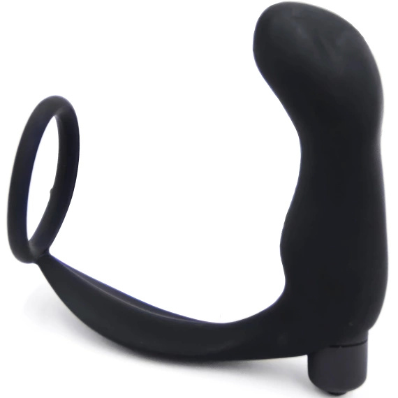 MASAŻER PROSTATY MOCNY WIBRATOR 10 FUNKCJI RING NA PENISA KOREK ANALNY 