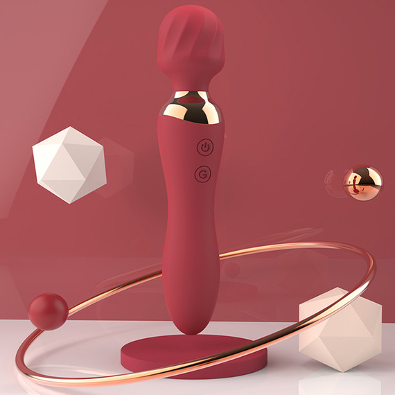 Wibrator Damski Dwustronny Masażer Punktu G I Łechtaczki 12 Trybów LeLex