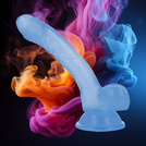 SZTUCZNY PENIS - SEX DILDO Z PRZYSSAWKĄ ŻYŁKAMI I JĄDRAMI GIĘTKIE ŻYLASTE