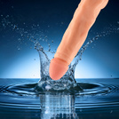 Wibrujący Penis Dildo Z Przyssawką Realistyczny Silikonowy Masażer LeLex