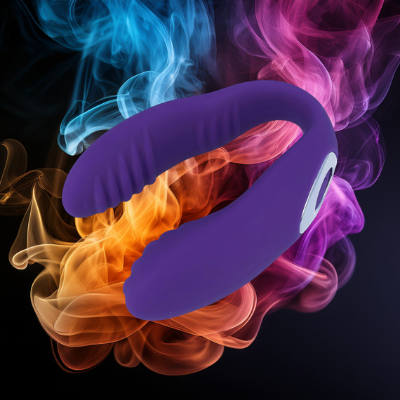 WIBRATOR DLA PAR - UŻYWAĆ PODCZAS SEXU - EROTYKA MASAŻER DO SEKSU WE DWOJE