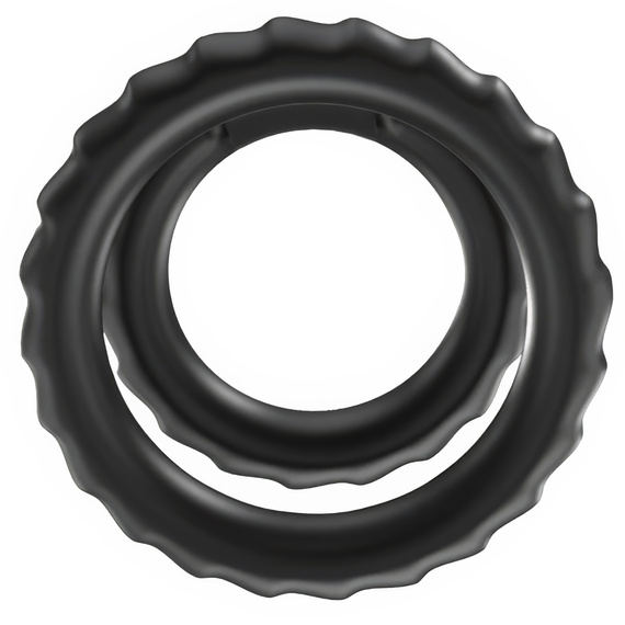 Erekcyjny Pierścień Na Penisa Podwójny Ring Wspomaga Erekcję I Orgazm LeLex