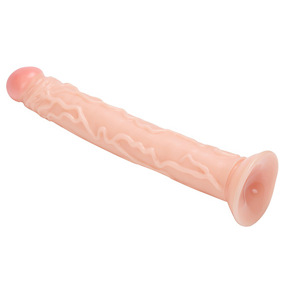 MEGA DŁUGIE SEX DILDO 35CM ŻYLASTY PENETRATOR SZTUCZNY PENIS Z PRZYSSAWKĄ