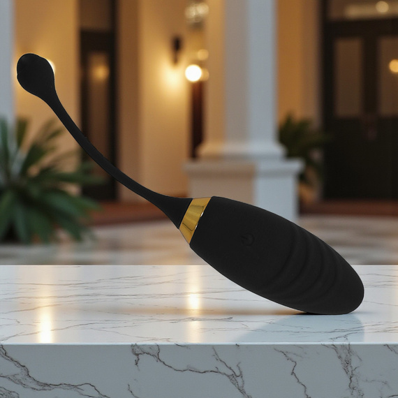 WIBRUJĄCE JAJKO STYMULUJĄCE Z PILOTEM - 60 FUNKCJI SILIKON MEDYCZNY