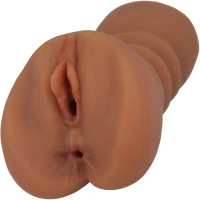 Masturbator Męski Realistyczny Waginalno-Analny Cyberskóra 2 Wejścia LeLex