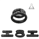 Erekcyjny Pierścień Na Penisa Podwójny Ring Wspomaga Erekcję I Orgazm LeLex