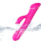 Wibrator Wielofunkcyjny Punkt G Łechtaczka Masażer Silikon USB Różowy LeLex