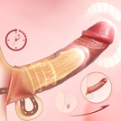 Nakładka Na Penisa Z Wibracją Przedłużająca 6cm Pogrubiająca Pilot LeLex