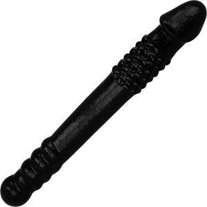 GIĘTKIE ŻELOWE DILDO ANALNO-WAGINALNE WYPUSTKI DWUSTRONNA PENETRACJA