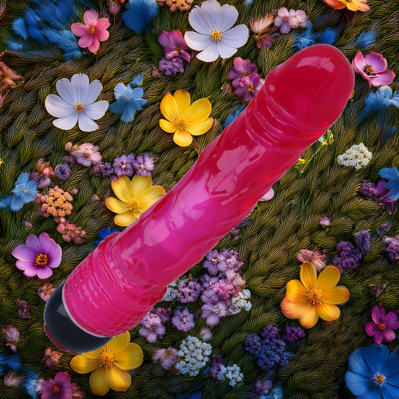 WIBRATOR REALISTYCZNY PENIS SEX DILDO Z REGULOWANYMI WIBRACJAMI MEGA ORGAZM