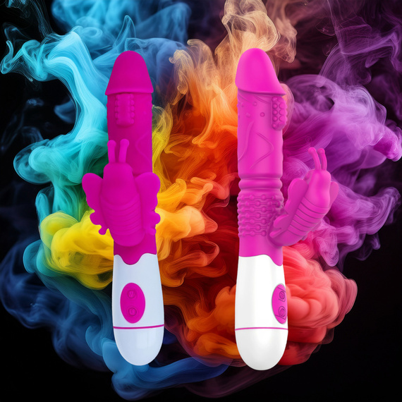 WIBRATOR DAMSKI MASAŻER ŁECHTACZKI WIBRATOR KRÓLICZEK 3.0 SEX 35 PROGRAMÓW