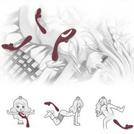 Nowoczesny Wibrator 2w1 Punkt G I Łechtaczki Ssący Masażer Premium LeLex