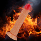 REALISTYCZNE SEX DILDO MEGA PENIS WYCZUWALNE ŻYŁKI ZARYSOWANA GŁÓWKA ORGAZM