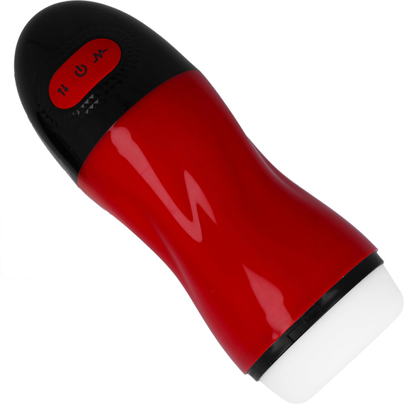 AUTOMATYCZNY MASTURBATOR MĘSKI SSĄCY I WIBRUJĄCY MIĘKKA POCHWA OWIJA PENISA