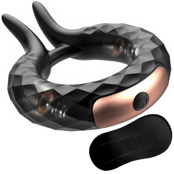 Erekcyjny Pierścień Na Penisa Wibrujący Stymuluje Łechtaczkę Dla Par LeLex