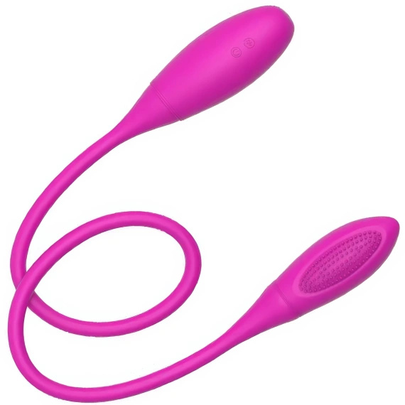 PODWÓJNE JAJECZKO DLA PAR MOCNY WIBRATOR 7 TRYBÓW UŻYWAJ PODCZAS SEKSU 