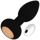 KOREK ANALNY 10 FUNKCJI WIBRACJI STEROWANY ZA POMOCĄ PILOTA WODOODPORNY 