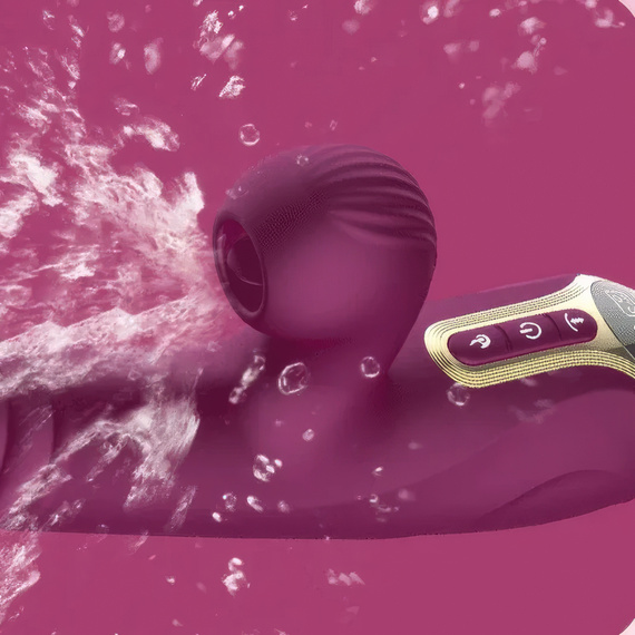 Wibrator Damski 4w1 Posuwisty Ssący Podgrzewany Masażer Punktu G USB LeLex