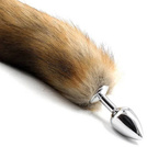 METALOWY KOREK ANALNY Z UWODZICIELSKĄ LISIĄ KITĄ PONĘTNY SEX OGON DO ZABAW