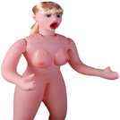 POMPOWANA LALA TRZY OTWORY DUŻE REALISTYCZNE PIERSI DMUCHANA LALKA Z POMPKĄ