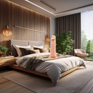 DILDO Z PRZYSSAWKĄ REALISTYCZNY PENIS CALVIN XL IDEALNY NA SEX PREZENT