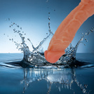 REALISTYCZNY SZTUCZNY PENIS ELASTYCZNE SEX DILDO Z MOCNĄ PRZYSSAWKĄ ORGAZM