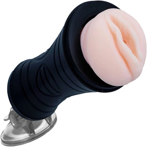 SZTUCZNA POCHWA 3D SSĄCY MASTURBATOR JAZDA BEZ TRZYMANKI DAWCA ORGAZMÓW