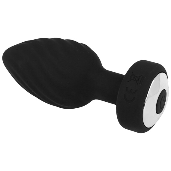 PRĄŻKOWANY KOREK ANALNY WIBRACJA 9 TRYBÓW OSTRA STYMULACJA ODBYTU NA PILOTA