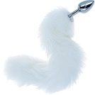 DŁUGA PUSZYSTA KITA METALOWY KOREK ANALNY LISI OGON SEX ZATYCZKA DO TYŁKA