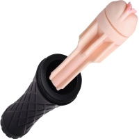 SZTUCZNA POCHWA WAGINA Z EFEKTEM SSANIA TUBA FLASHLIGHT SEX MASTURBATOR