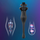 Masażer Prostaty Z Pierścieniem Na Penisa Wibrujący Zdalny Sterowany LeLex