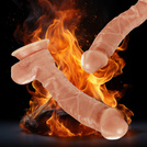 SZTUCZNY PENIS SEX DILDO MEGA CZŁONEK Z PRZYSSAWKĄ GŁĘBOKA PENETRACJA XL