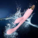 INTENSYWNY SEKS WIBRATOR 3W1 KRÓLICZEK FUNKCJA GRZANIA 12 TRYBÓW WIBRACJI