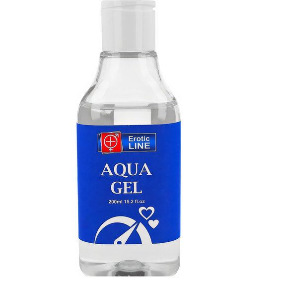 AQUA GEL 200ML ŻEL NA BAZIE WODY IDEALNIE NAWILŻA INTYMNY MOKRY SEX