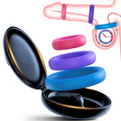 Pierścienie Na Penisa Zestaw 3szt Różne Rozmiary Silikonowe Ring Sex LeLex