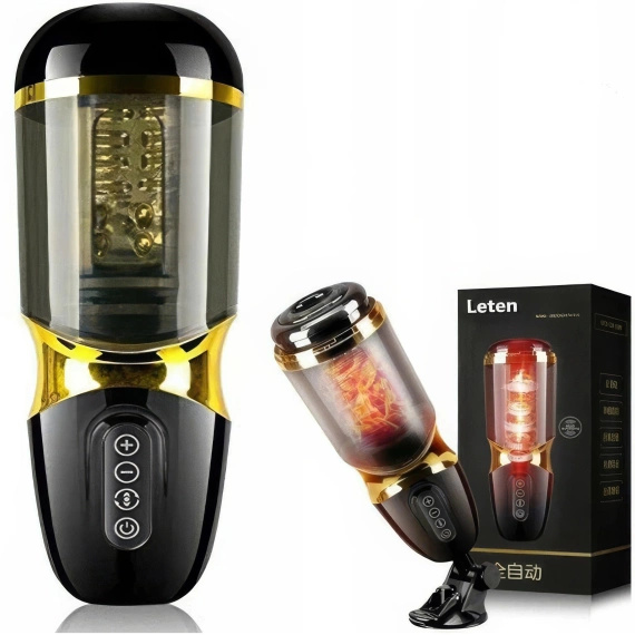 SZTUCZNA POCHWA MASTURBATOR MĘSKI OBRÓT POSUWISTY RUCH ROTACYJNY XXXX