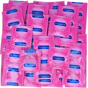 PREZERWATYWY PASANTE SENSITIVE ULTRA CIENKIE 50 SZTUK INTENSYWNE DOZNANIA