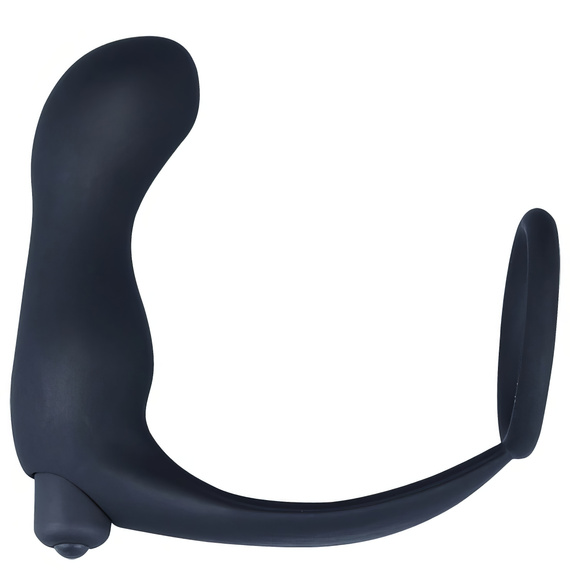 MASAŻER PROSTATY MOCNY WIBRATOR 10 FUNKCJI RING NA PENISA KOREK ANALNY 