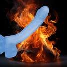 SZTUCZNY PENIS - SEX DILDO Z PRZYSSAWKĄ ŻYŁKAMI I JĄDRAMI GIĘTKIE ŻYLASTE