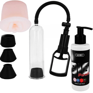 Duża POMPKA DO POWIĘKSZENIA PENISA STAŁY EFEKT + GRATIS ŻEL NA POWIĘKSZENIE