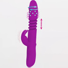 LUKSUSOWY ELEGANCKI WIBRATOR POSUWISTO ROTACYJNY - GÓRA DÓŁ - PREZENT