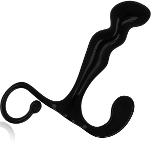 MASAŻER PROSTATY I KROCZA, SZTYWNY KOREK ANALNY Z RĄCZKA EROTYKA PUNKT G