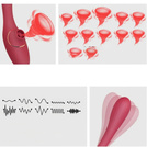 Nowoczesny Wibrator 2w1 Punkt G I Łechtaczki Ssący Masażer Premium LeLex