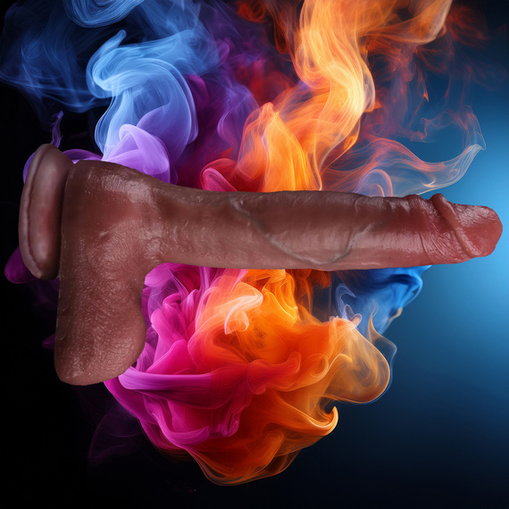 Realistyczny Penis Duże Podniecające Dildo Z Mocną Przyssawką Silikon LeLex