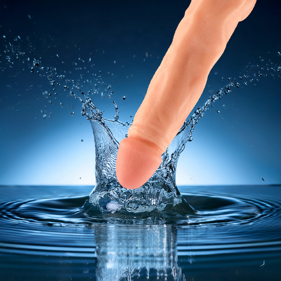 Wibrujący Penis Dildo Z Przyssawką Realistyczny Silikonowy Masażer LeLex