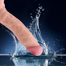 REALISTYCZNE DILDO DUŻY SEKS PENIS Z PRZYSSAWKĄ I JĄDRAMI NABRZMIAŁA ŻOŁĄDŹ