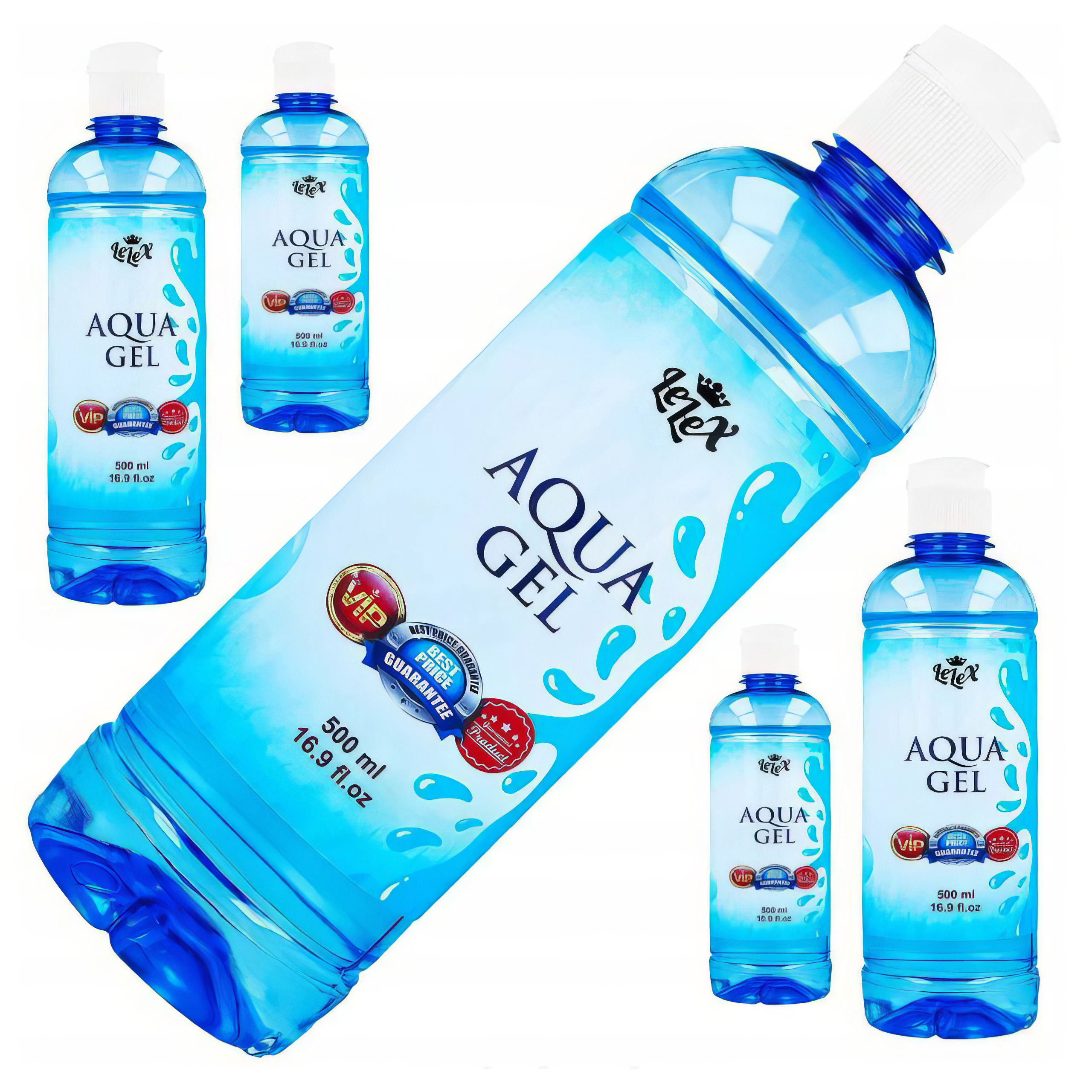 AQUA GEL ŻEL NAWILŻAJĄCY MOKRY SEKS 500 ML LEPSZY POŚLIZG LUBRYKANT WODNY