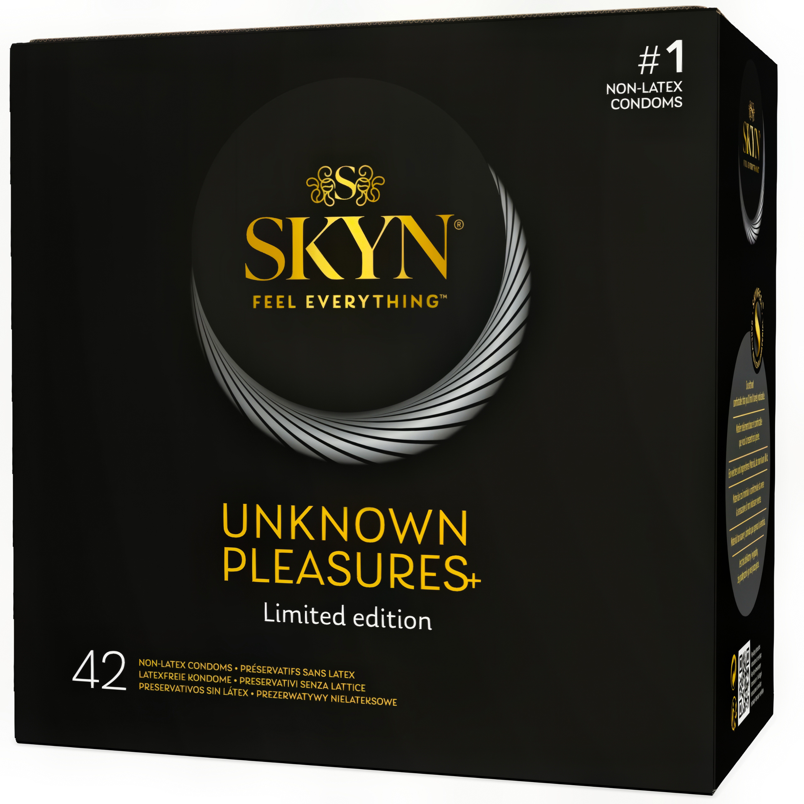 PREZERWATYWY UNIMIL SKYN UNKNOWN PLEASURES 42 LIMITED EDITION RÓŻNE RODZAJE