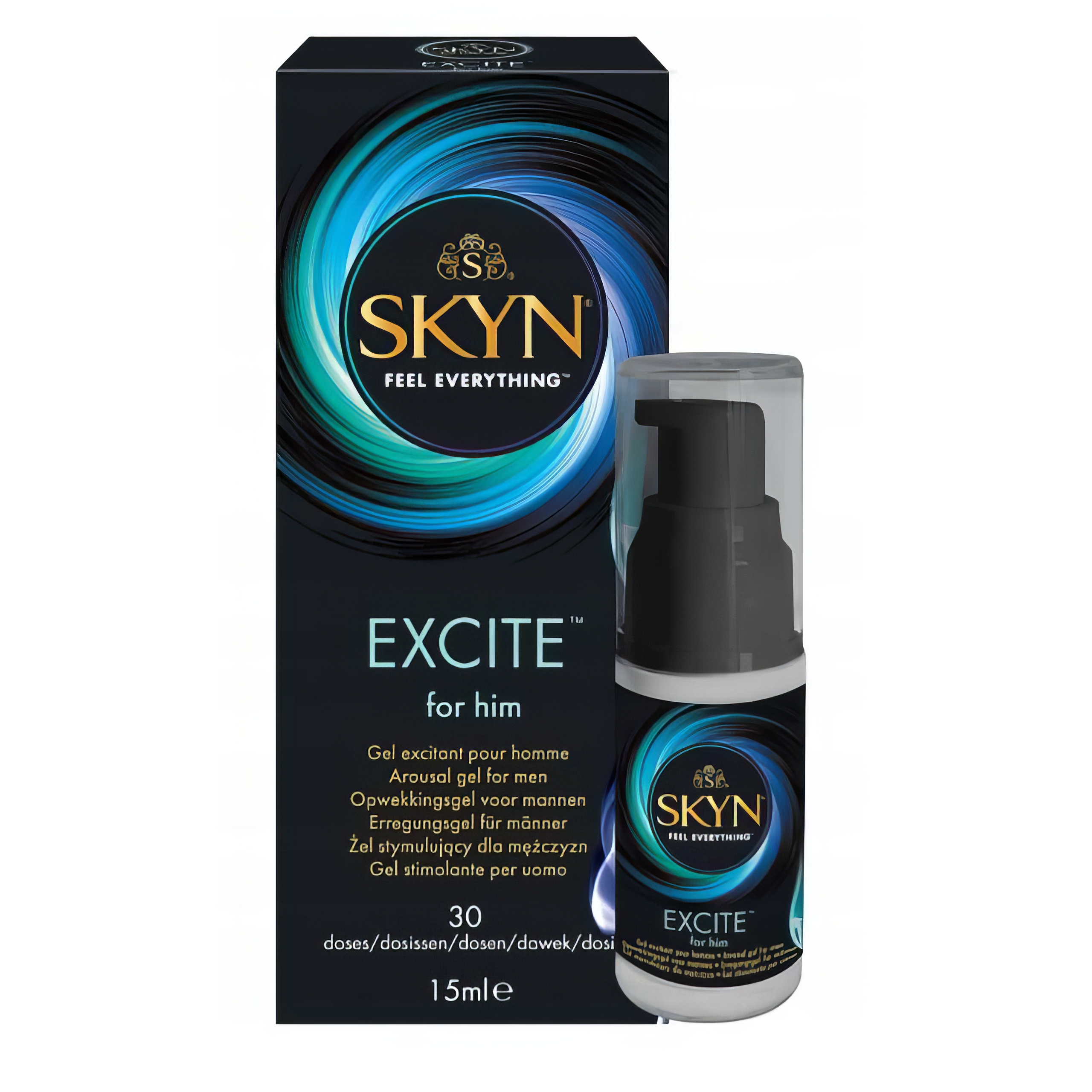 UNIMIL SKYN EXCITE FOR HIM 15ML ŻEL NA BAZIE WODY STYMULUJĄCY DLA NIEGO