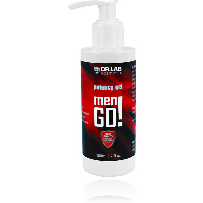 MEN GO! 150ML PENIS OGROMNY I TWARDY JAK W PORNOSACH  ŻEL WODNY NA POTENCJĘ